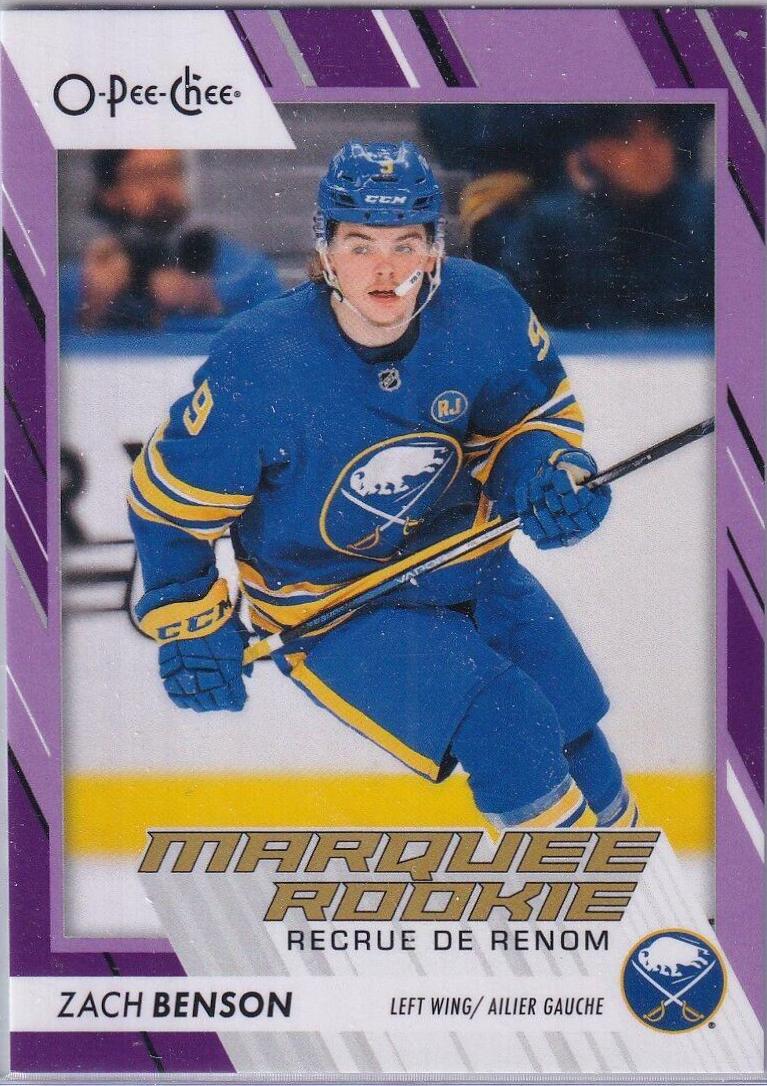 Zach Benson [Purple Border] #591