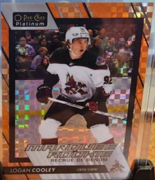 Logan Cooley [Orange Checkers] #202