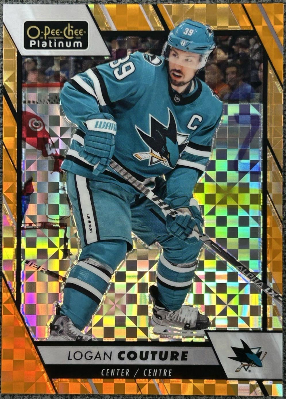Logan Couture [Orange Checkers] #30