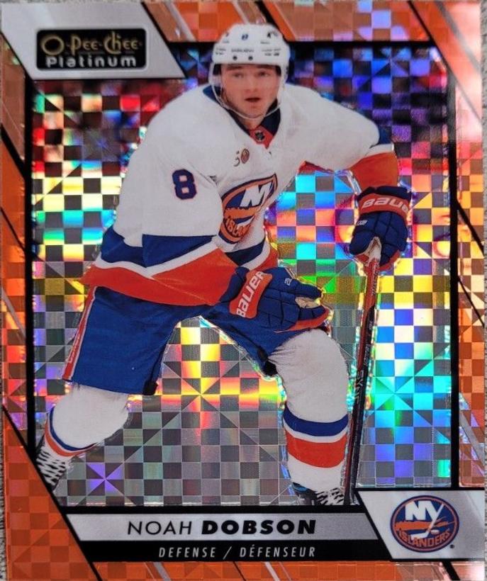 Noah Dobson [Orange Checkers] #61