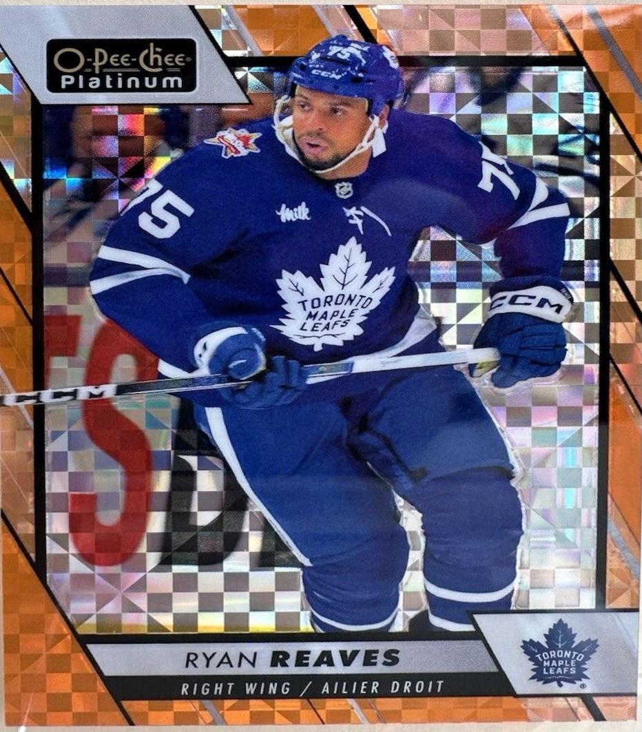 Ryan Reaves [Orange Checkers] #199