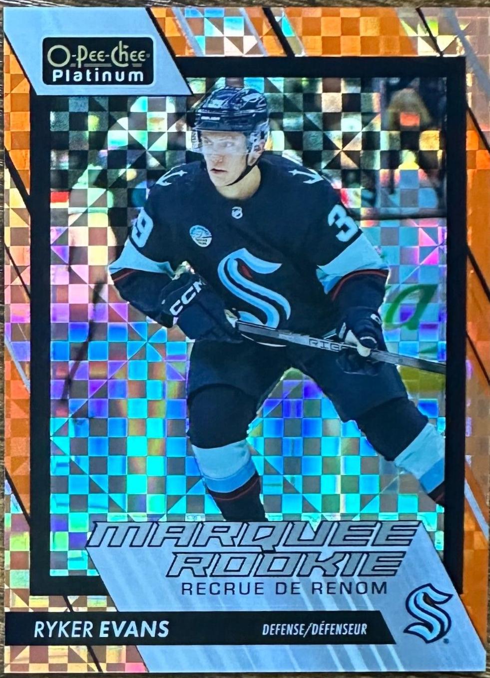 Ryker Evans [Orange Checkers] #289