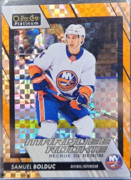Samuel Bolduc [Orange Checkers] #291
