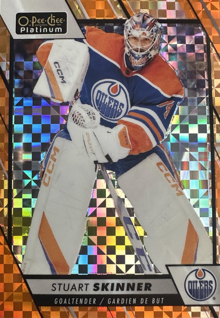Stuart Skinner [Orange Checkers] #71
