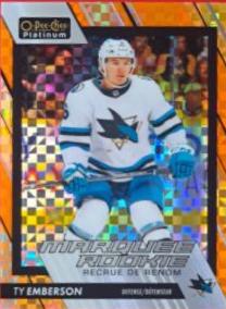 Ty Emberson [Orange Checkers] #292