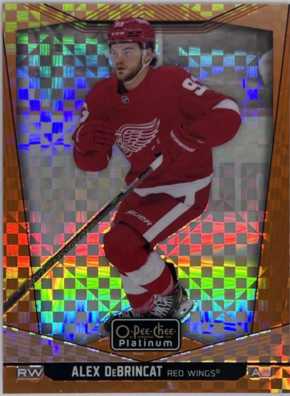Alex DeBrincat [Orange Checkers] #145