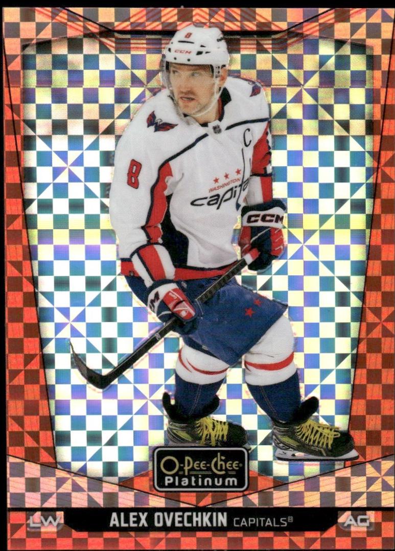 Alex Ovechkin [Orange Checkers] #114