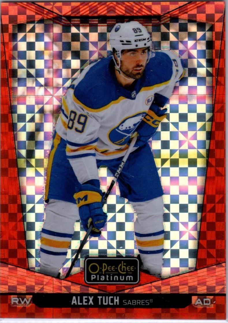 Alex Tuch [Orange Checkers] #77