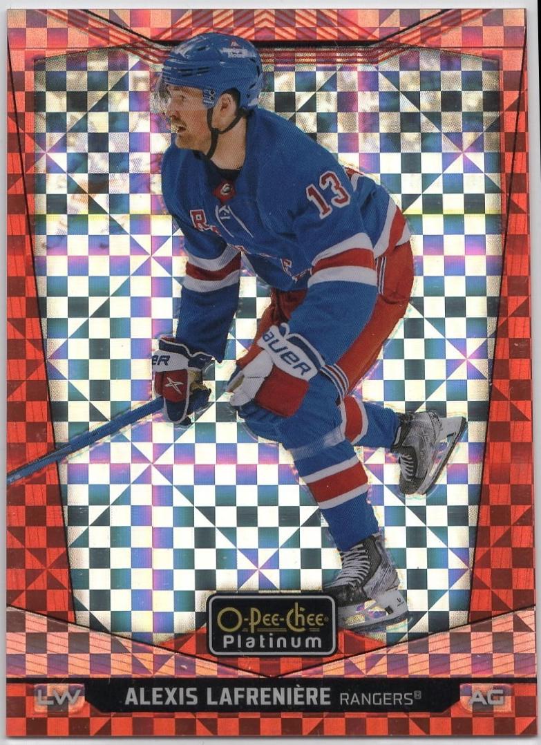 Alexis Lafreniere [Orange Checkers] #110