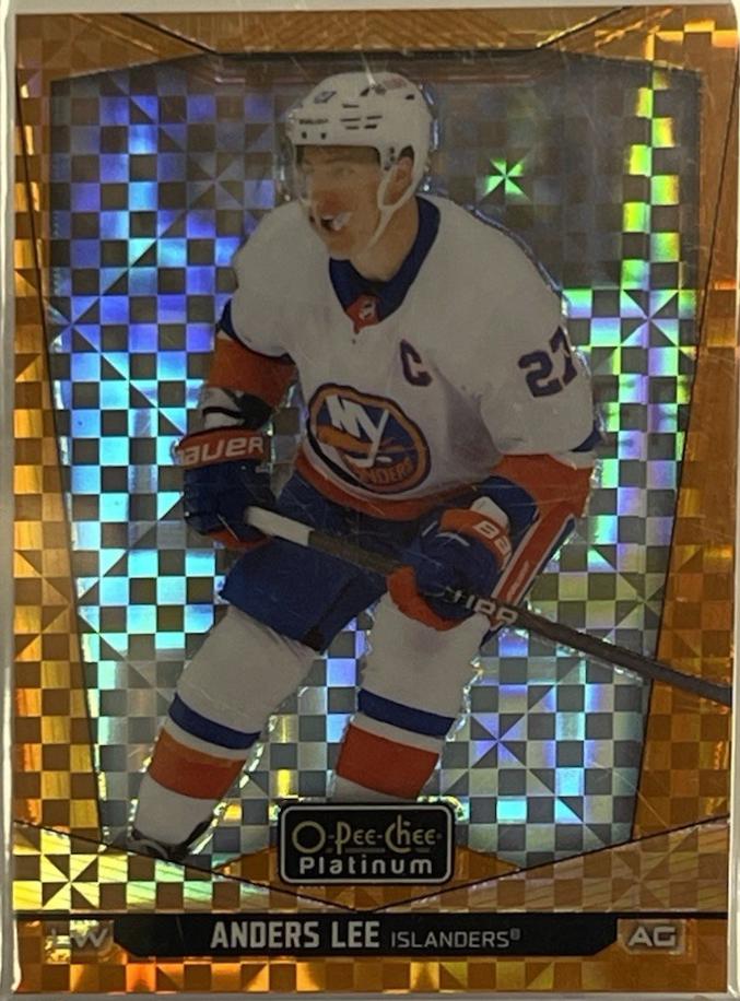 Anders Lee [Orange Checkers] #47