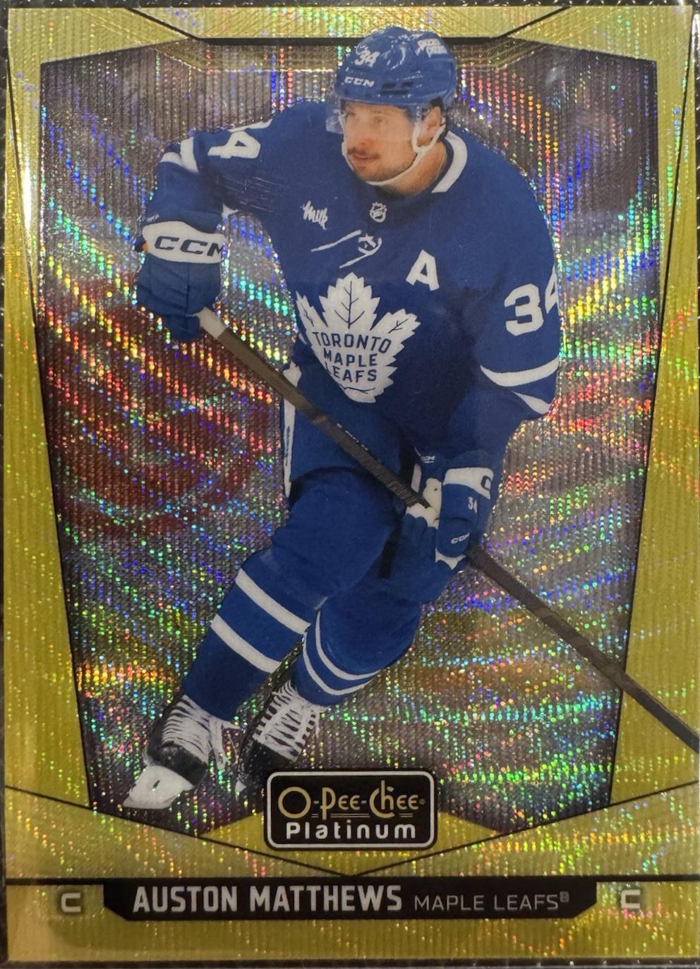 Auston Matthews [Neon Yellow Surge] #193