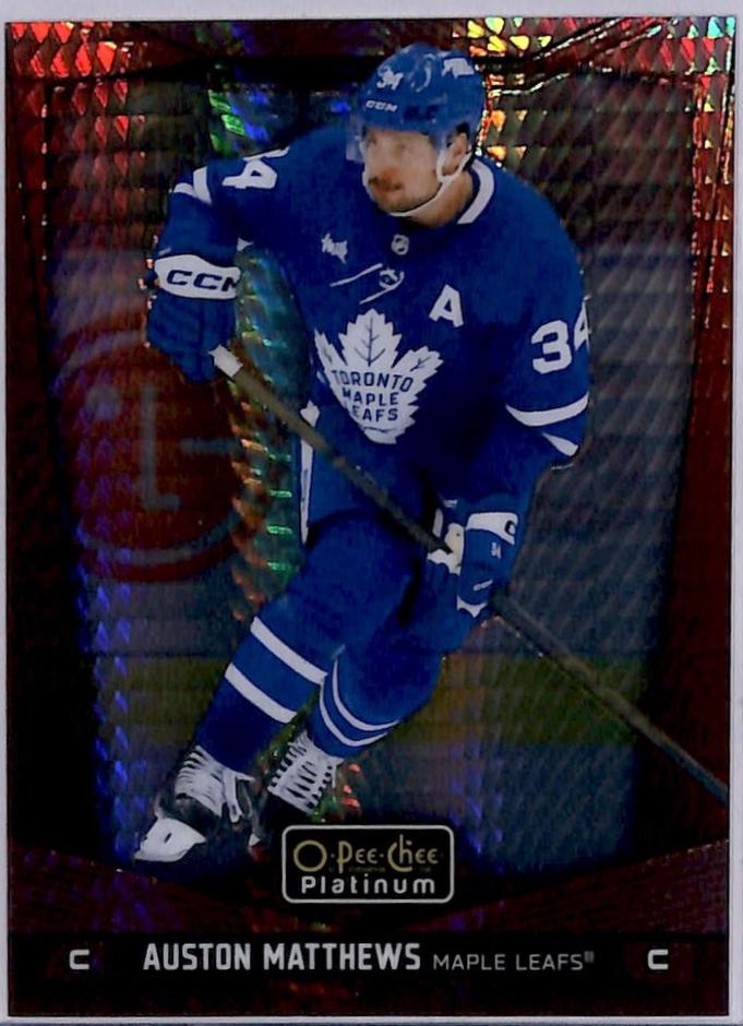 Auston Matthews [Red Prism] #193