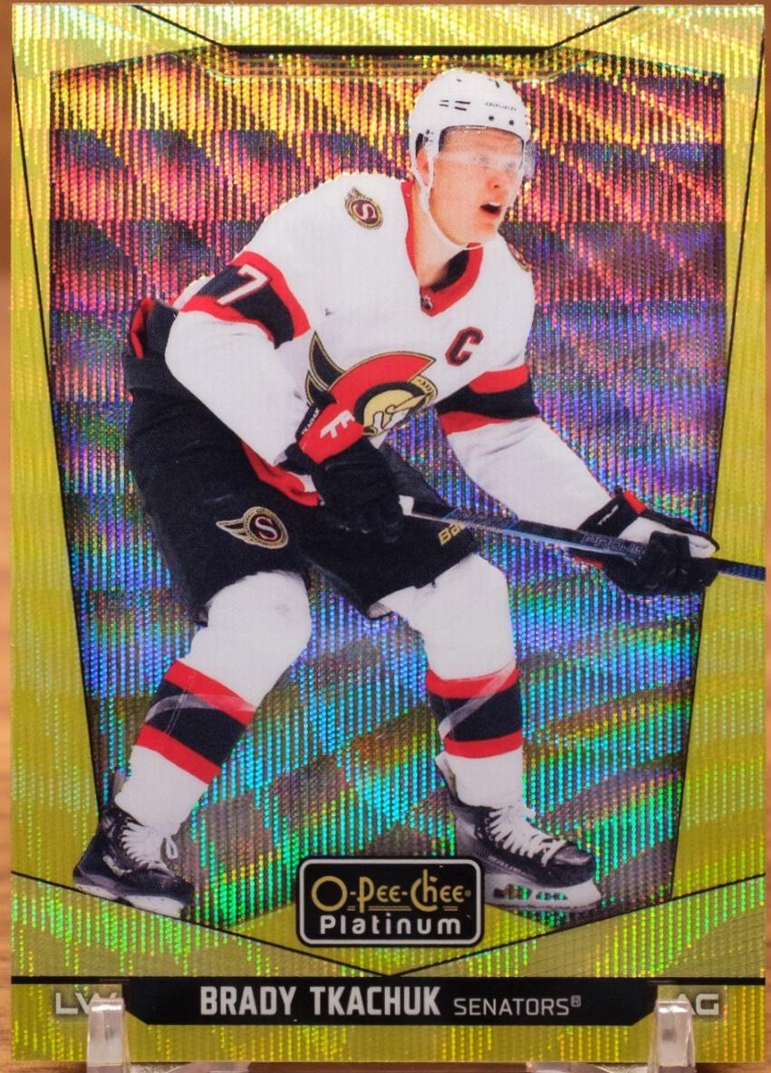 Brady Tkachuk [Neon Yellow Surge] #16