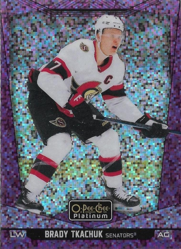 Brady Tkachuk [Violet Pixels] #16