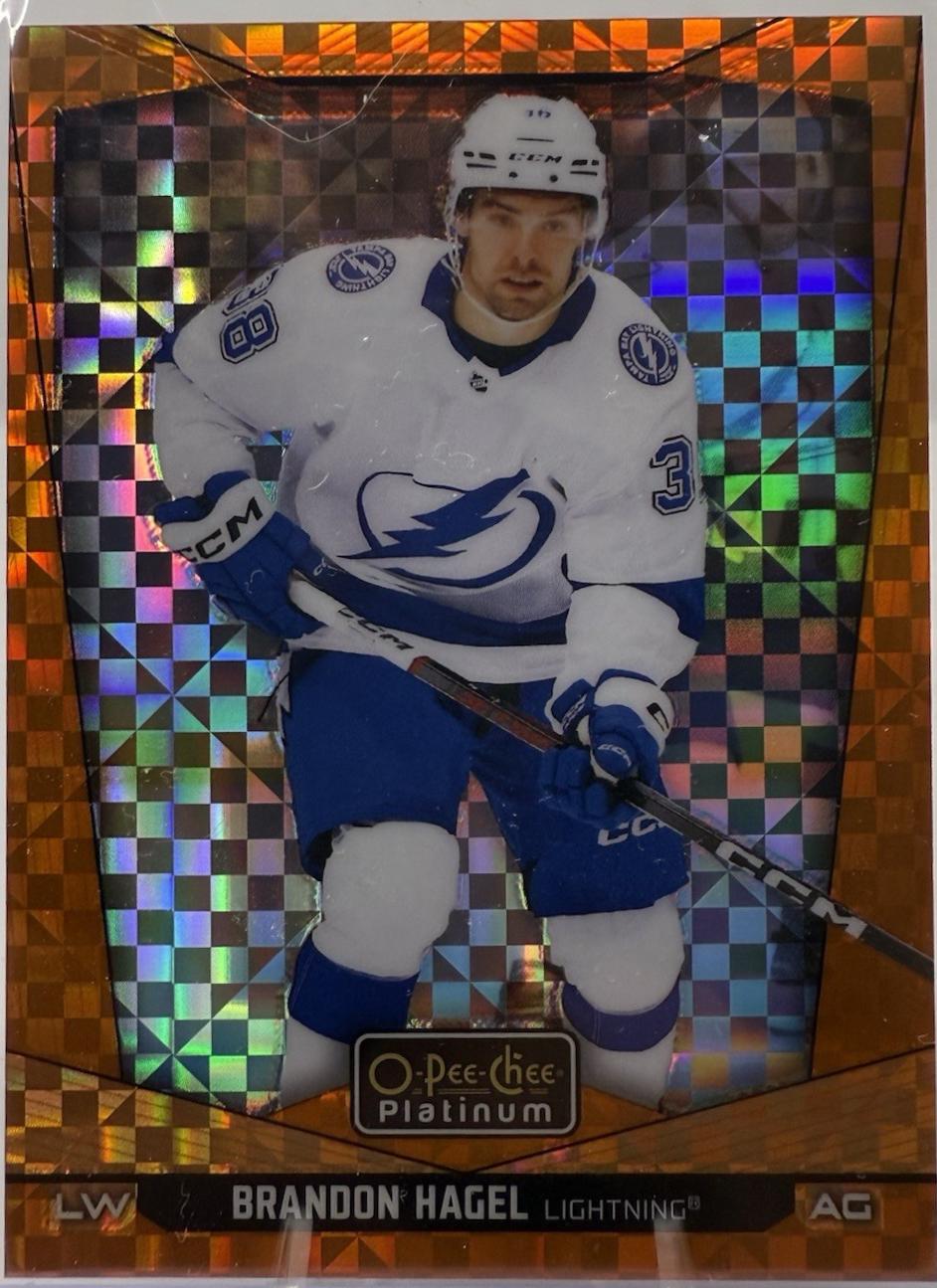 Brandon Hagel [Orange Checkers] #92