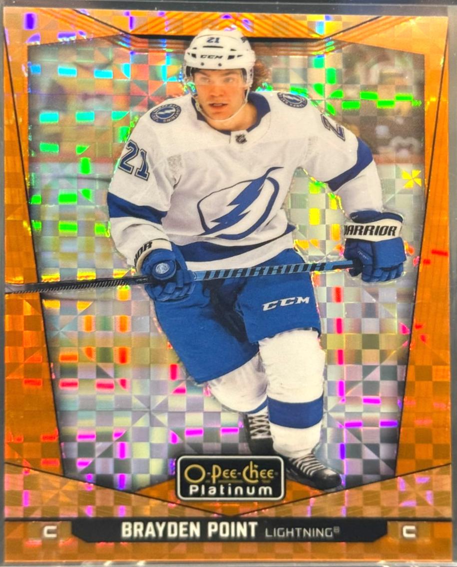 Brayden Point [Orange Checkers] #121