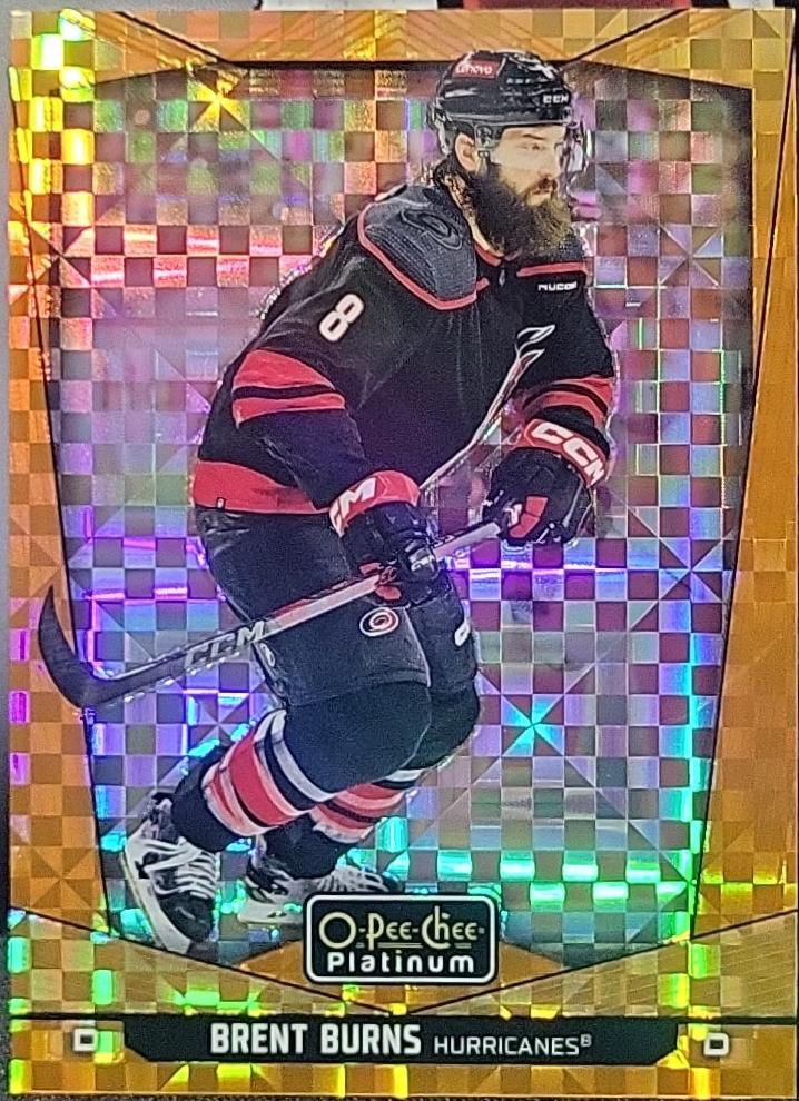 Brent Burns [Orange Checkers] #126