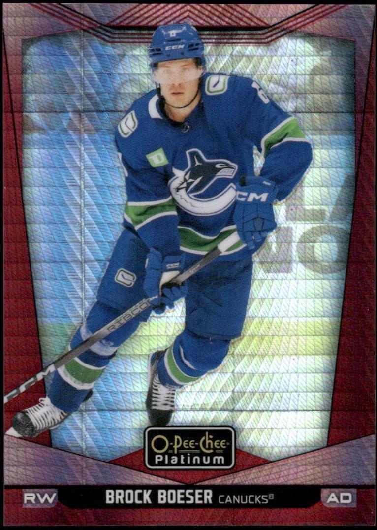Brock Boeser [Red Prism] #125