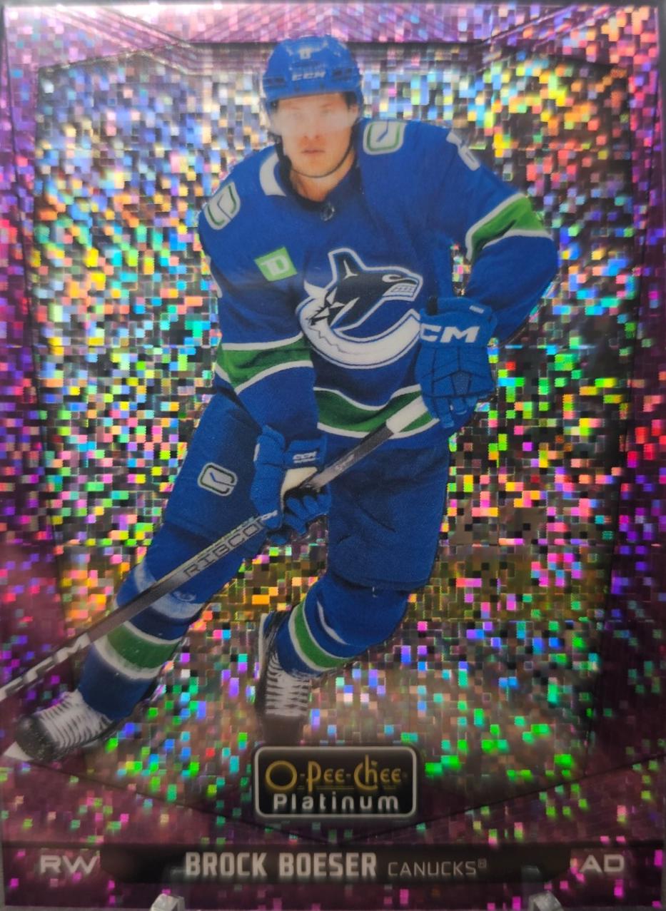 Brock Boeser [Violet Pixels] #125