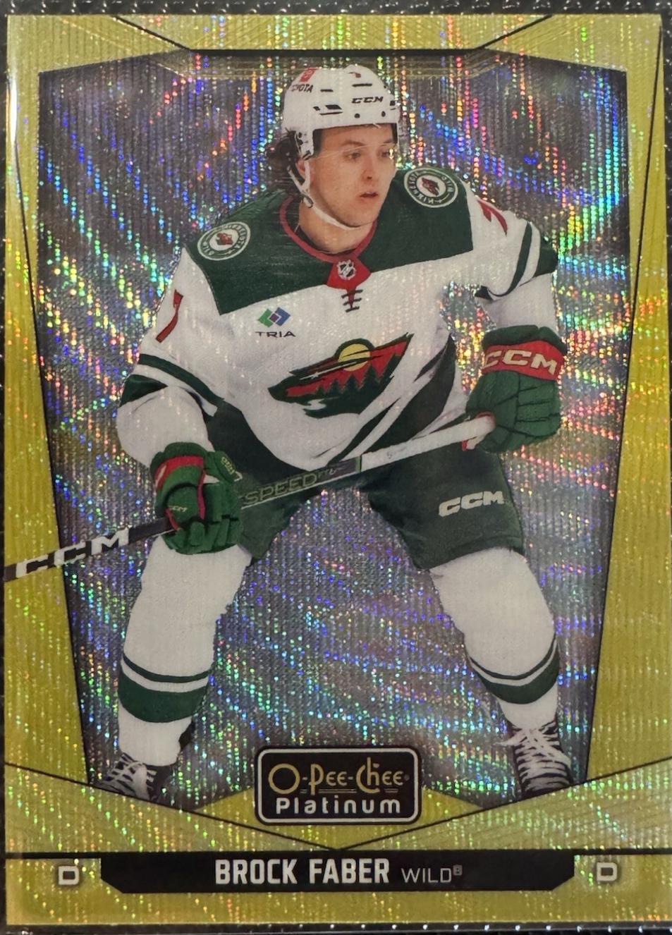 Brock Faber [Neon Yellow Surge] #82