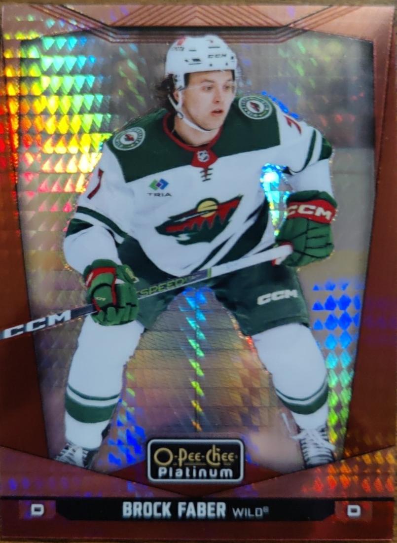 Brock Faber [Red Prism] #82