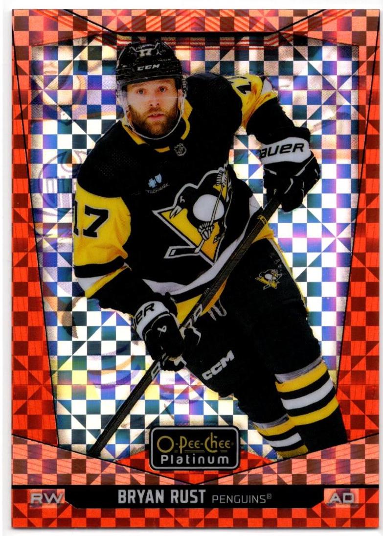 Bryan Rust [Orange Checkers] #78