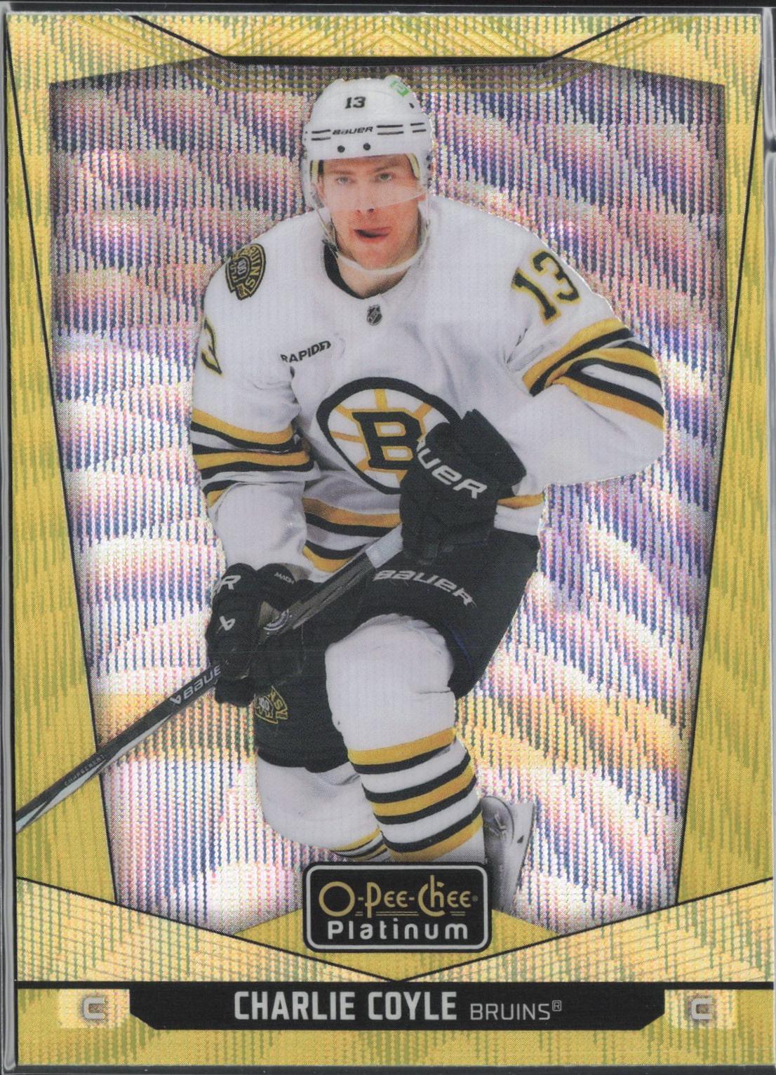 Charlie Coyle [Neon Yellow Surge] #91