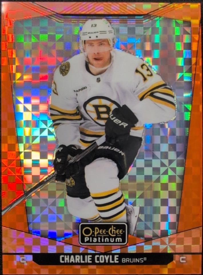 Charlie Coyle [Orange Checkers] #91