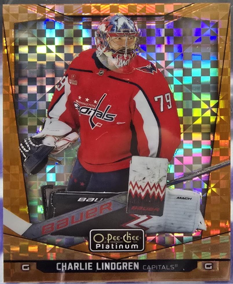 Charlie Lindgren [Orange Checkers] #167