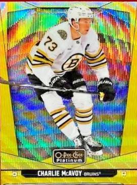 Charlie McAvoy [Neon Yellow Surge] #132