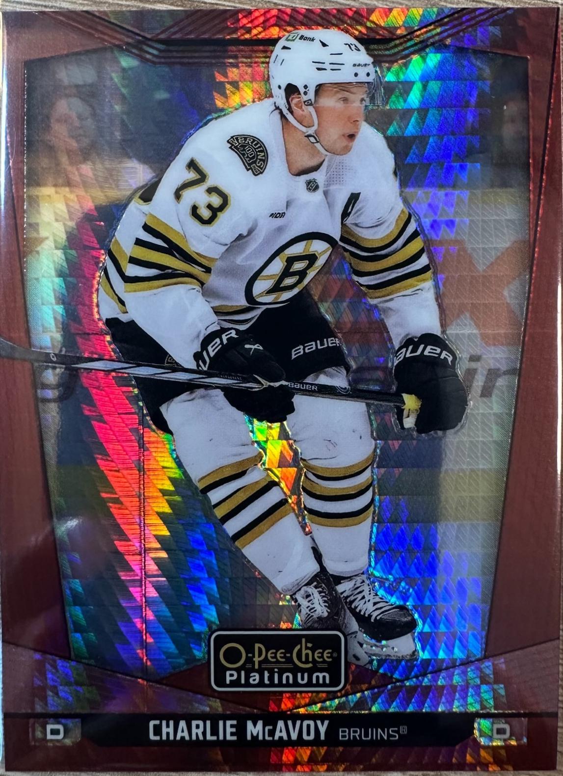 Charlie McAvoy [Red Prism] #132