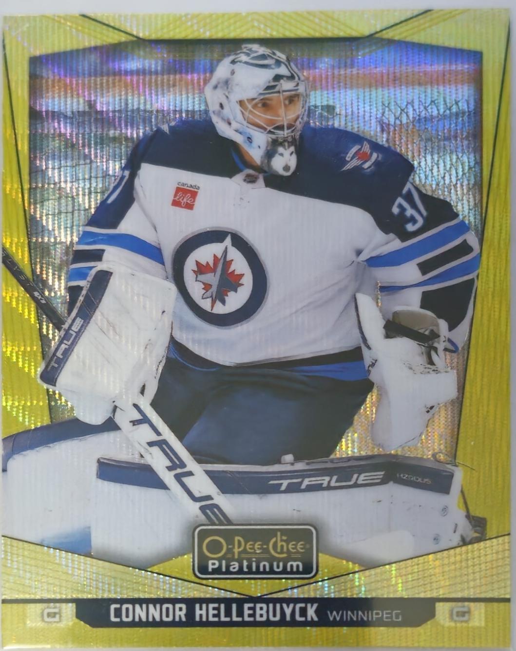 Connor Hellebuyck [Neon Yellow Surge] #100