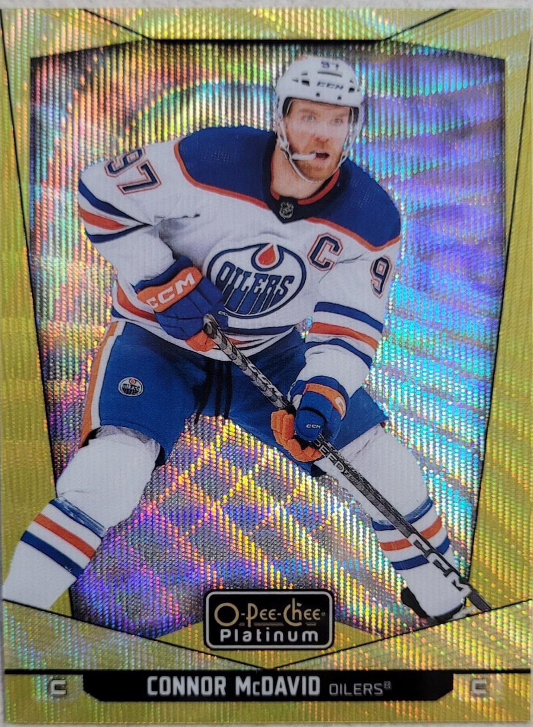 Connor McDavid [Neon Yellow Surge] #1