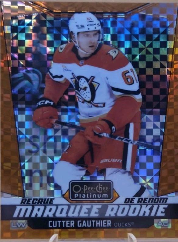 Cutter Gauthier [Orange Checkers] #201