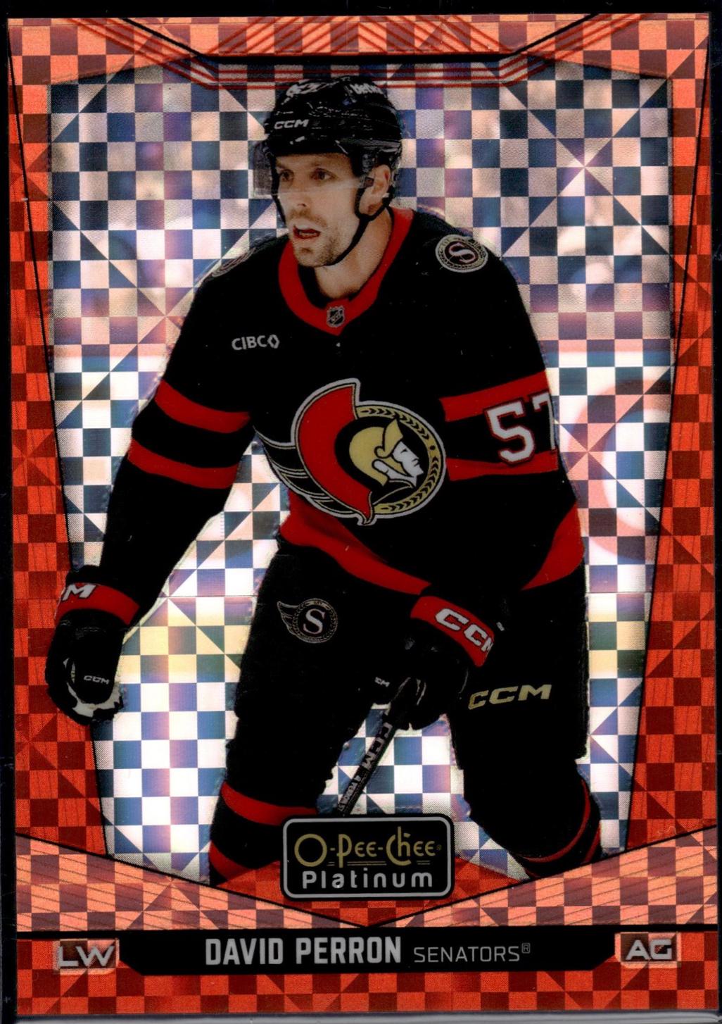 David Perron [Orange Checkers] #51