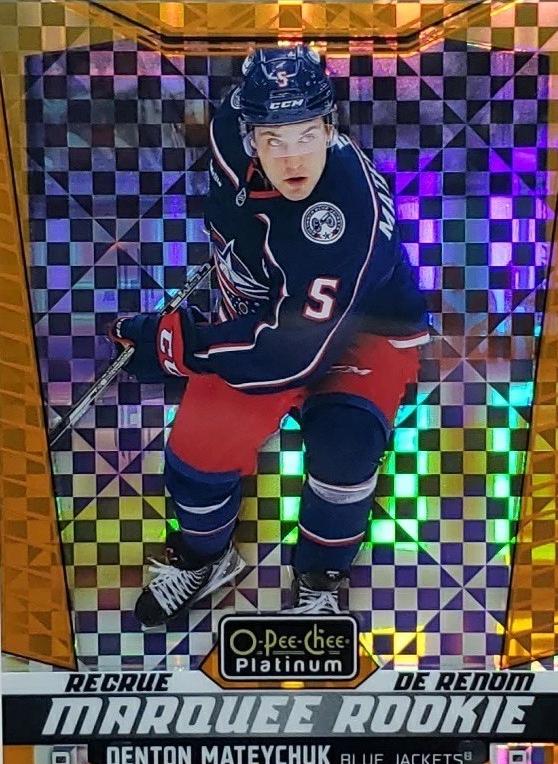 Denton Mateychuk [Orange Checkers] #213