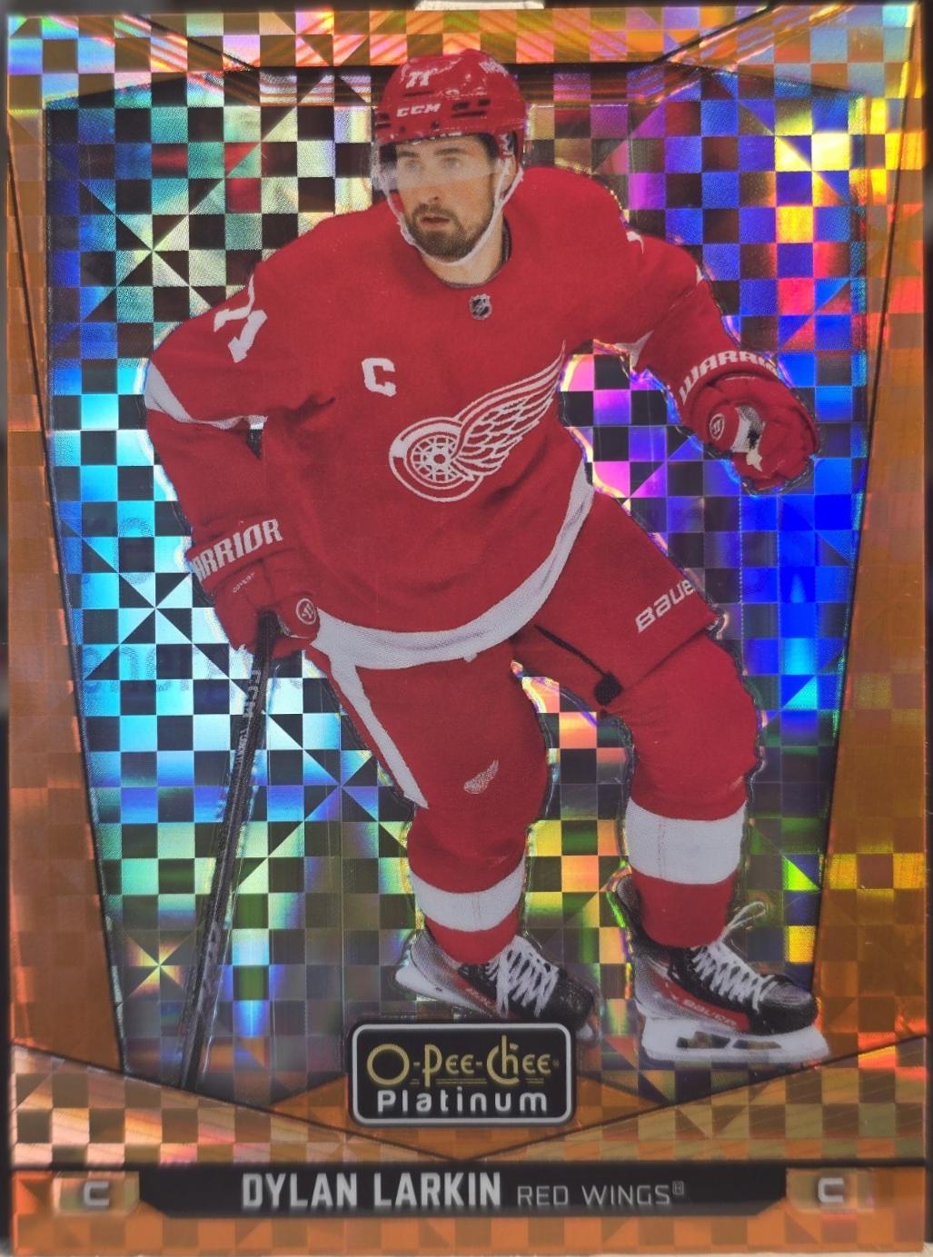 Dylan Larkin [Orange Checkers] #113
