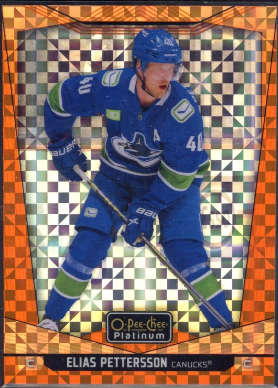 Elias Pettersson [Orange Checkers] #35