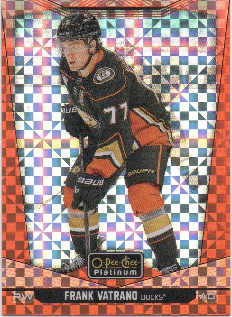 Frank Vatrano [Orange Checkers] #61