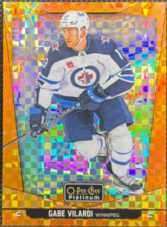 Gabe Vilardi [Orange Checkers] #133