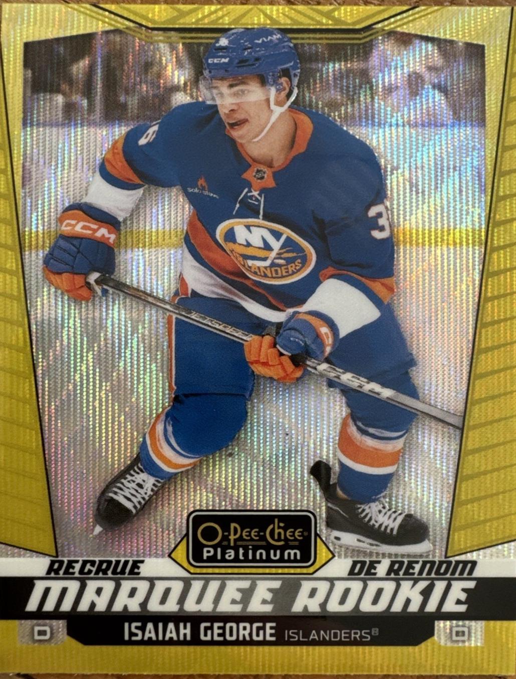 Isaiah George [Neon Yellow Surge] #297