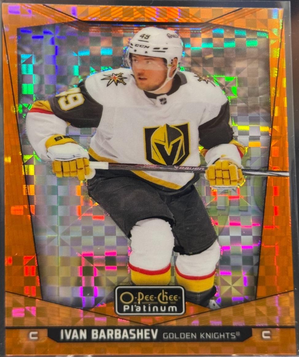 Ivan Barbashev [Orange Checkers] #56