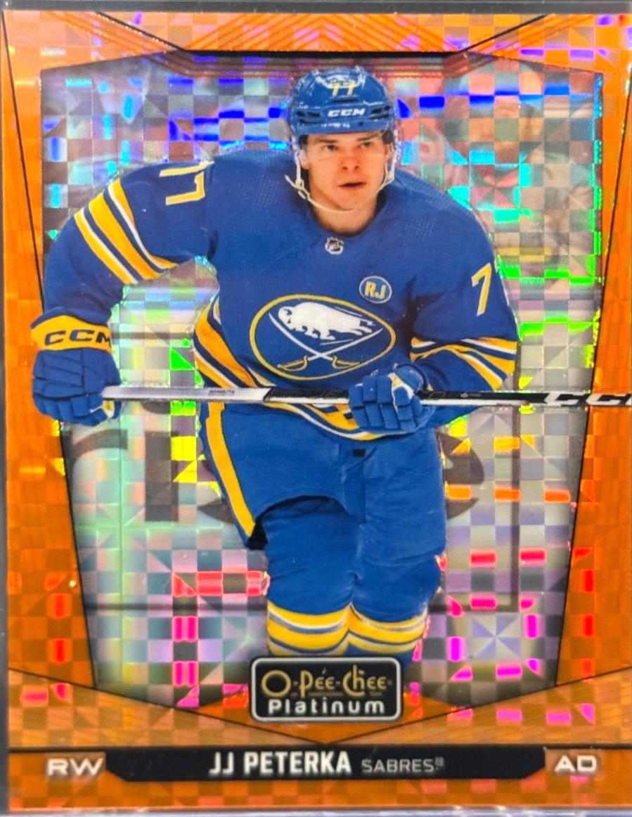 JJ Peterka [Orange Checkers] #41