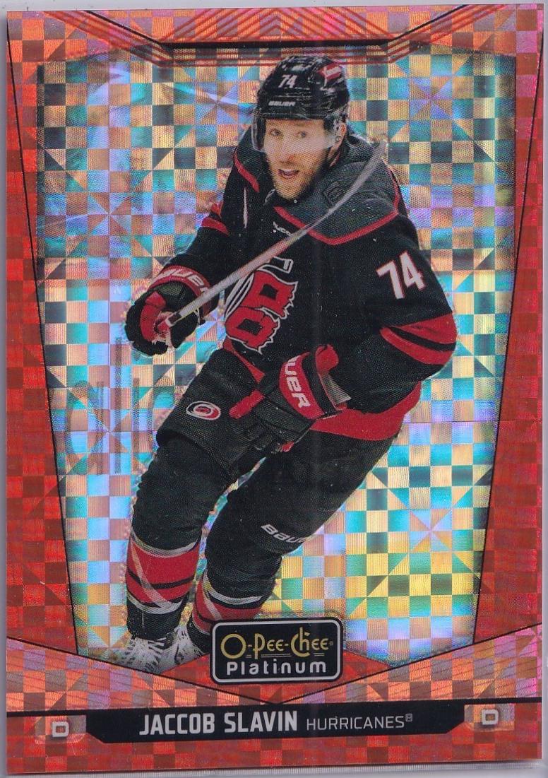 Jaccob Slavin [Orange Checkers] #69