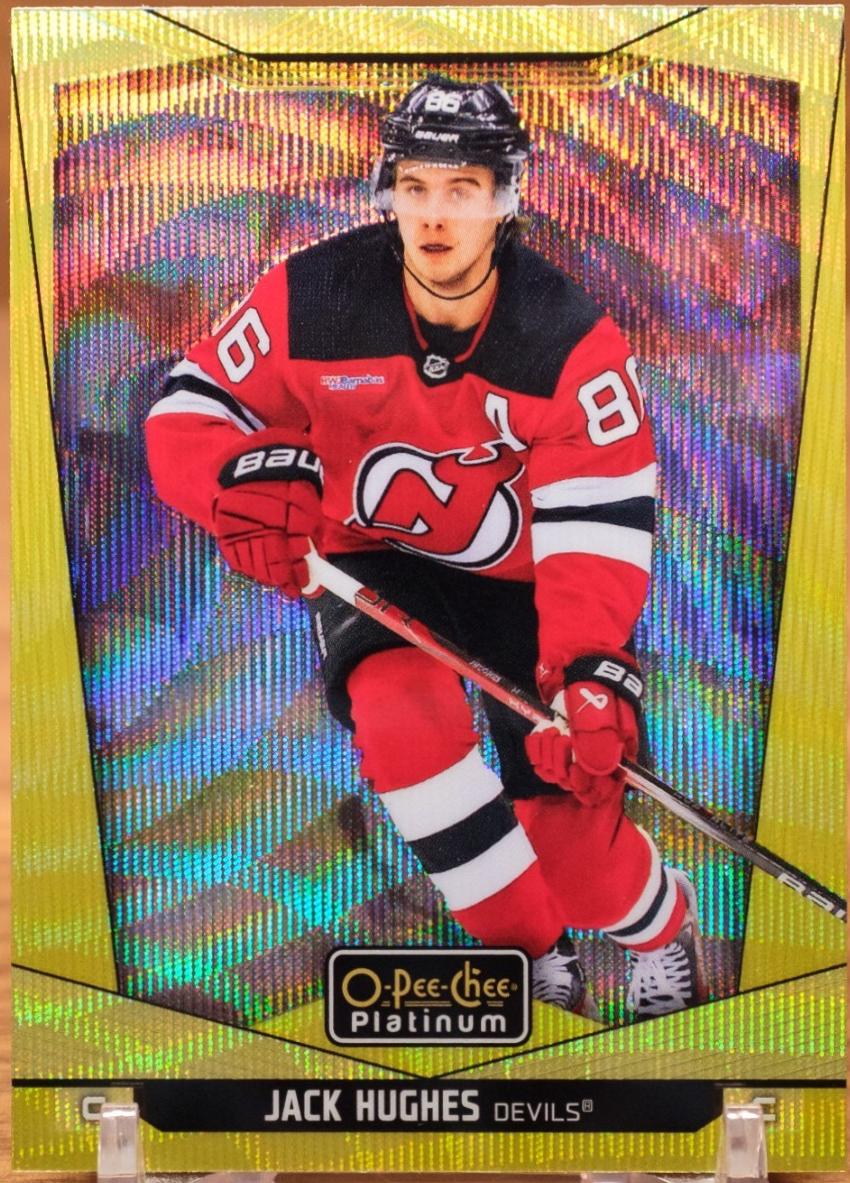 Jack Hughes [Neon Yellow Surge] #13