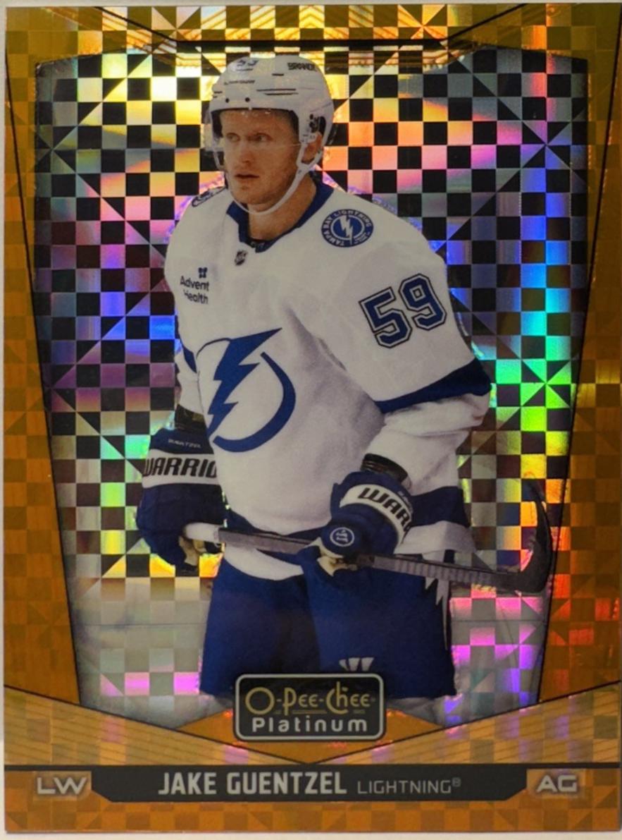 Jake Guentzel [Orange Checkers] #88