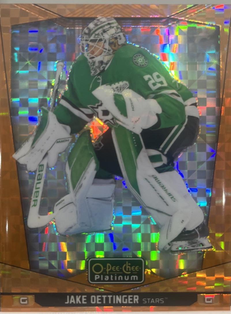 Jake Oettinger [Orange Checkers] #191