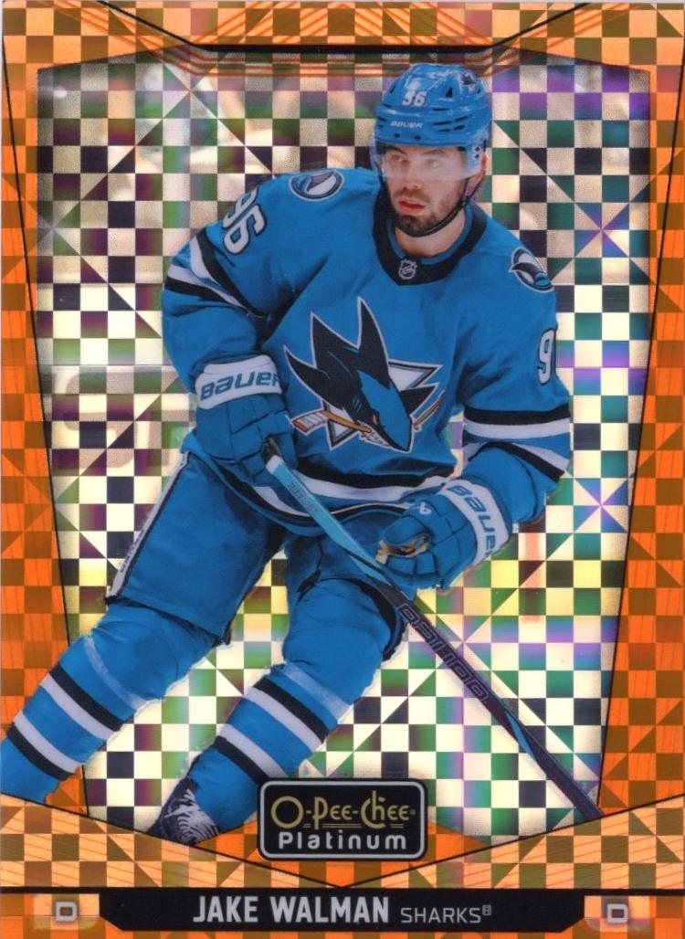 Jake Walman [Orange Checkers] #42