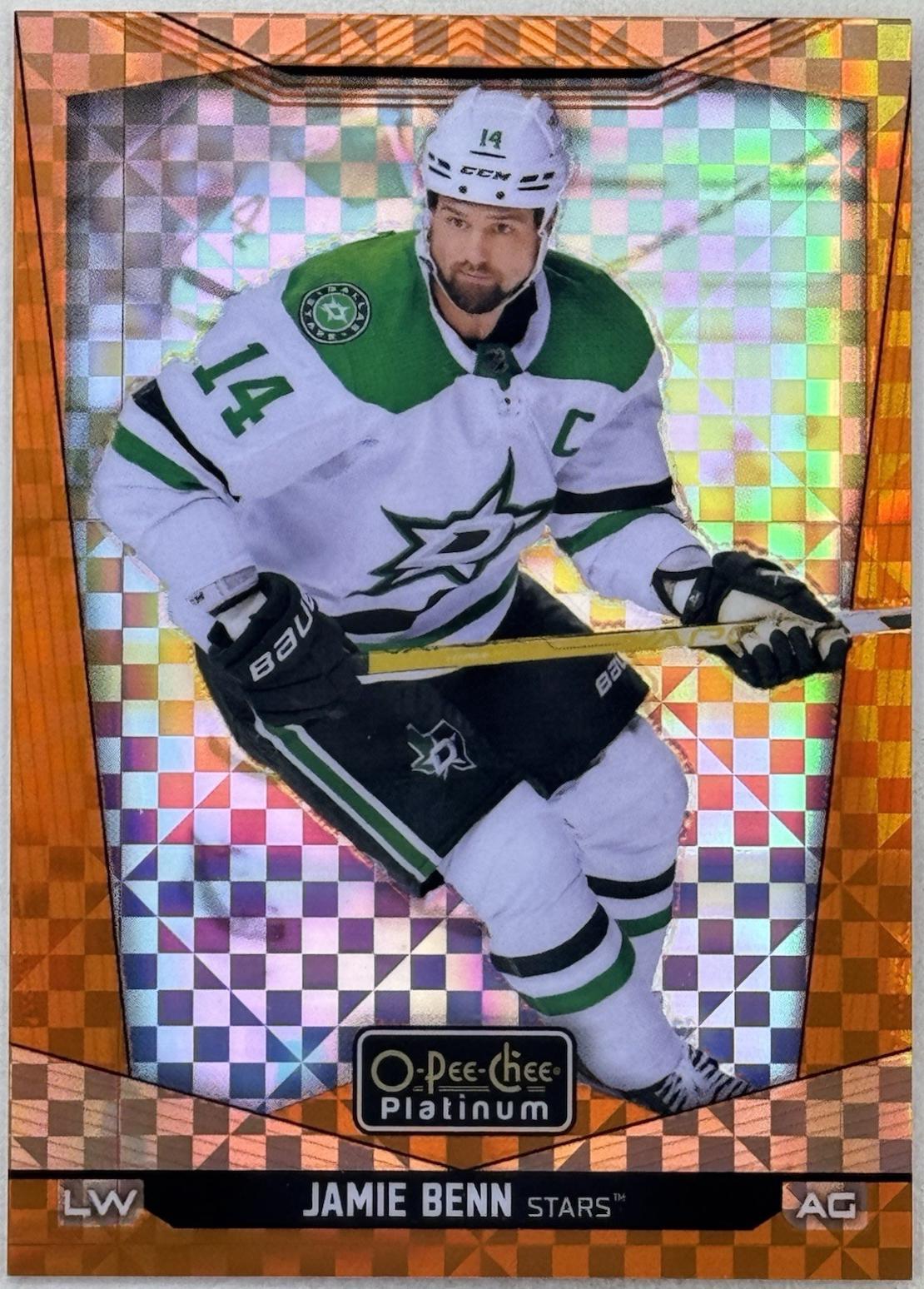Jamie Benn [Orange Checkers] #87
