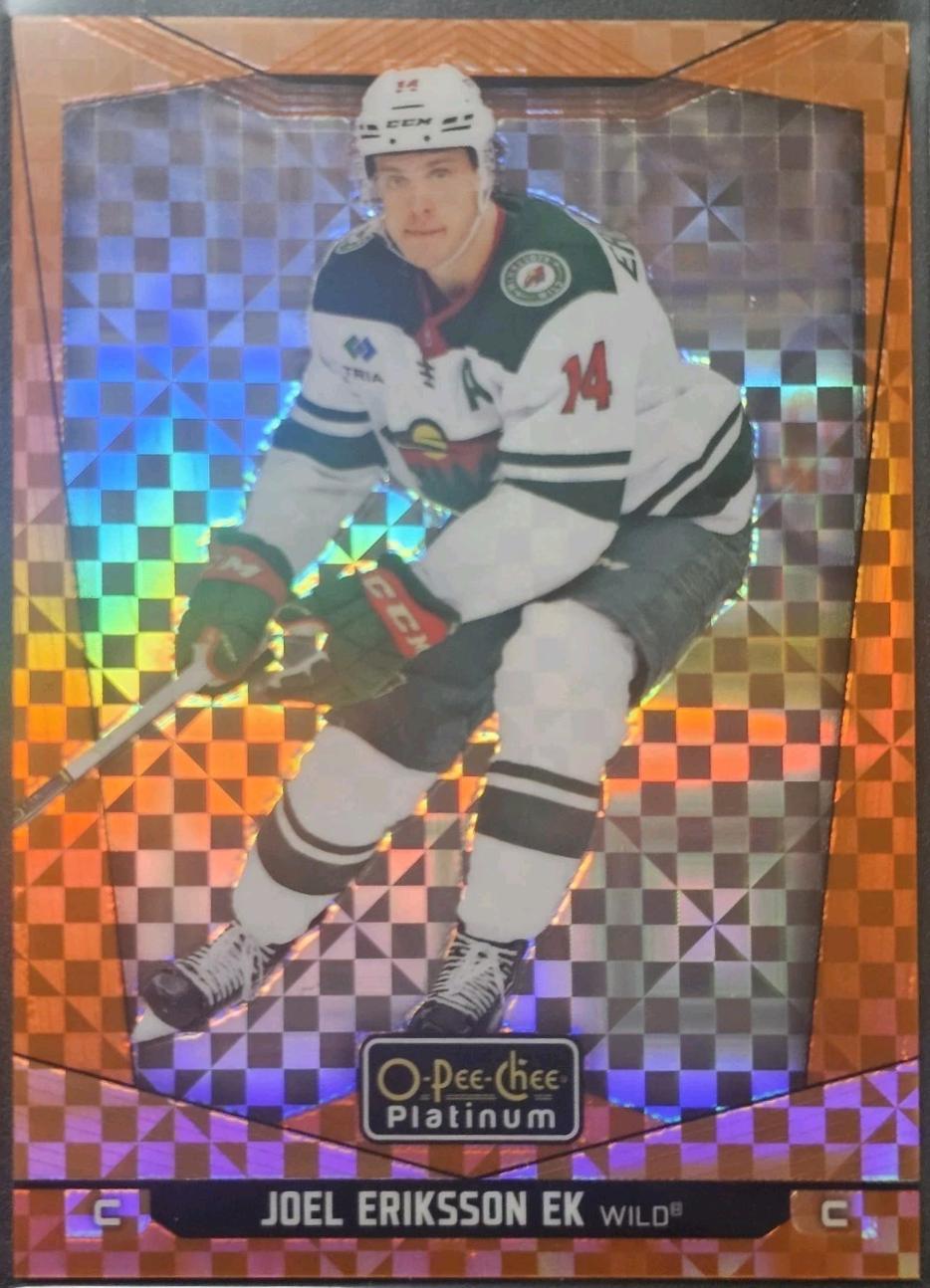 Joel Eriksson Ek [Orange Checkers] #174
